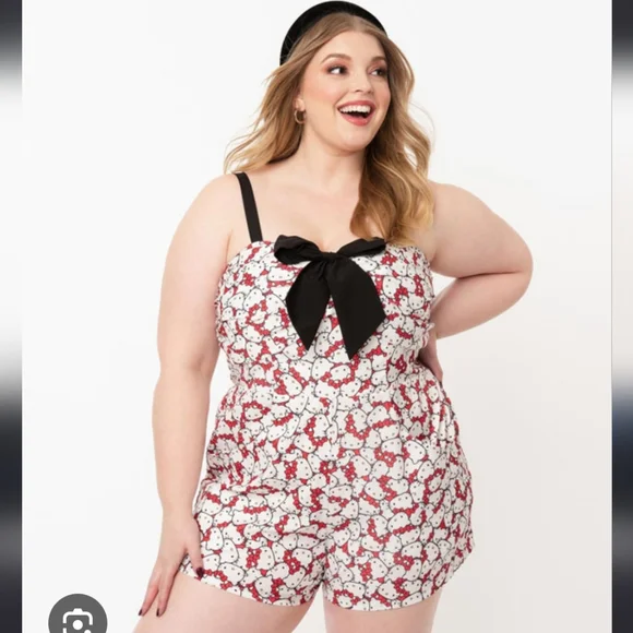 Unique Vintage Hello Kitty Romper - Picture 4 of 5